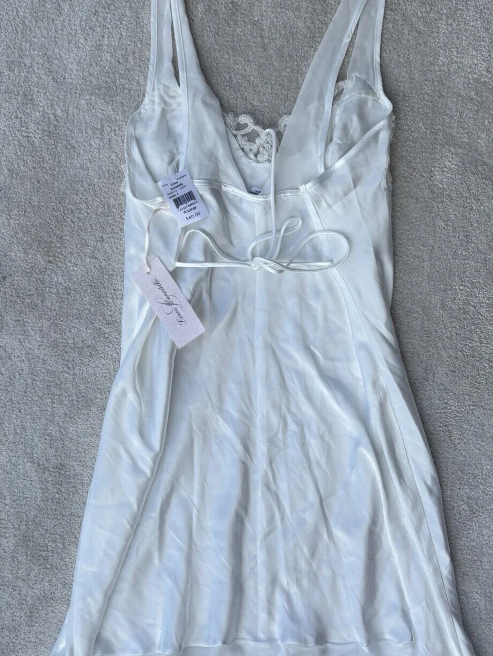 Linea Donatella Ivory Women’s Bridal Intimates Mona 5 MN5010 XL  RN 64211